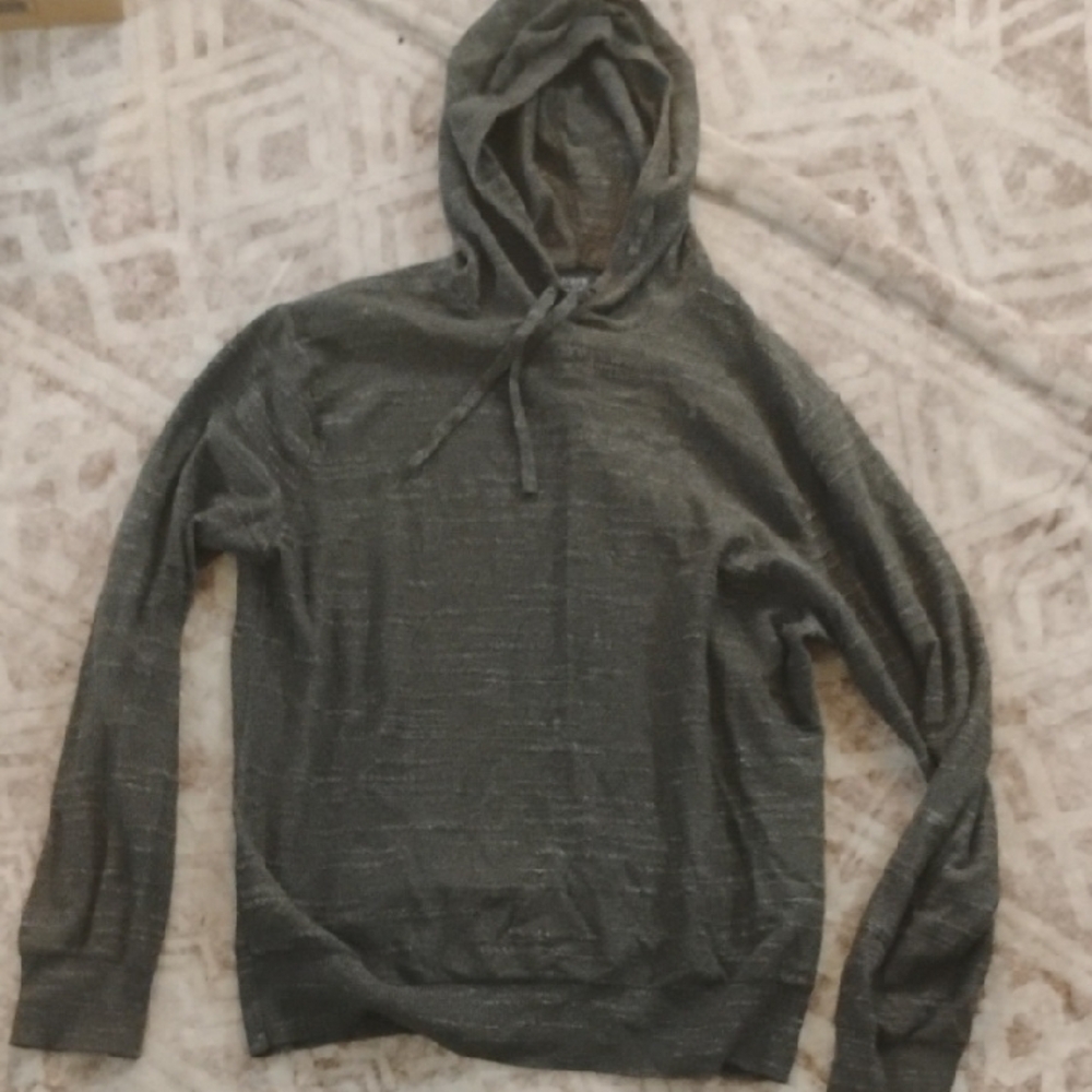 J. Crew Cotton Charcoal Hoodie Sweatshirt